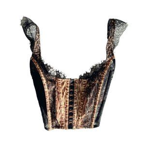 VICTORIA SECRET CHEETAH CORSET